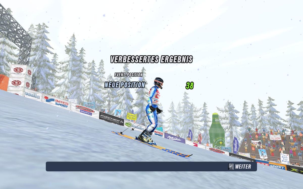 Ski Racing 2005 screenshot 5 for Playstation 2